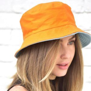 Bucket Hats Fisherman Hat Beach Sun Cap for Women and Men Double-Side-Wear